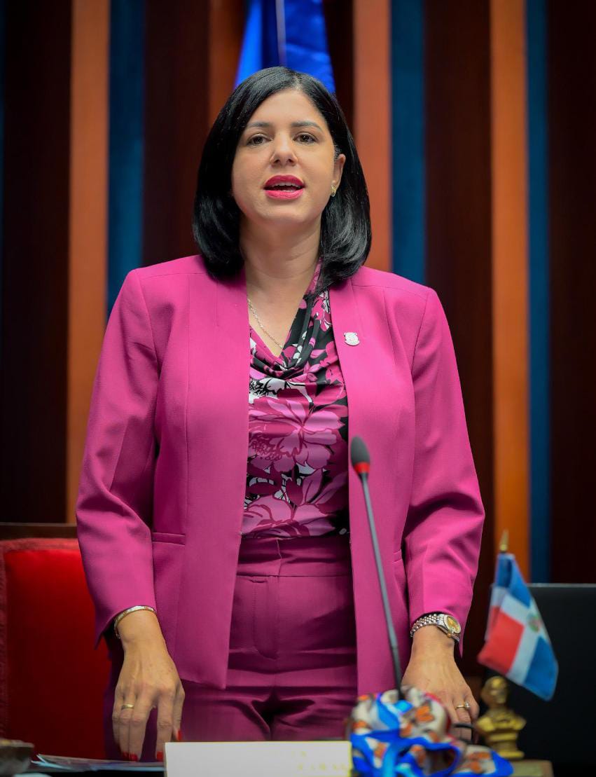 Senadora María Ortiz solicita al presidente Luis Abinader reconocer a Edmundo González como presidente de Venezuela