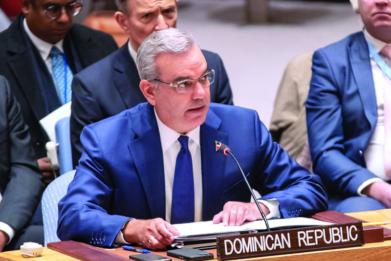 Abinader hablará este miércoles ante la Asamblea General de la ONU