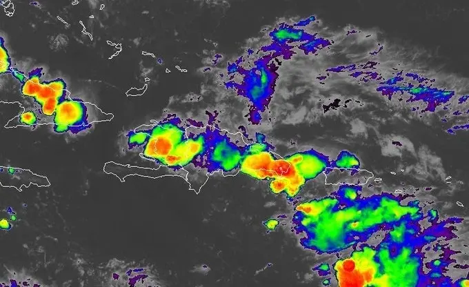 8 provincias en alerta por pronósticos de lluvias producto de una vaguada