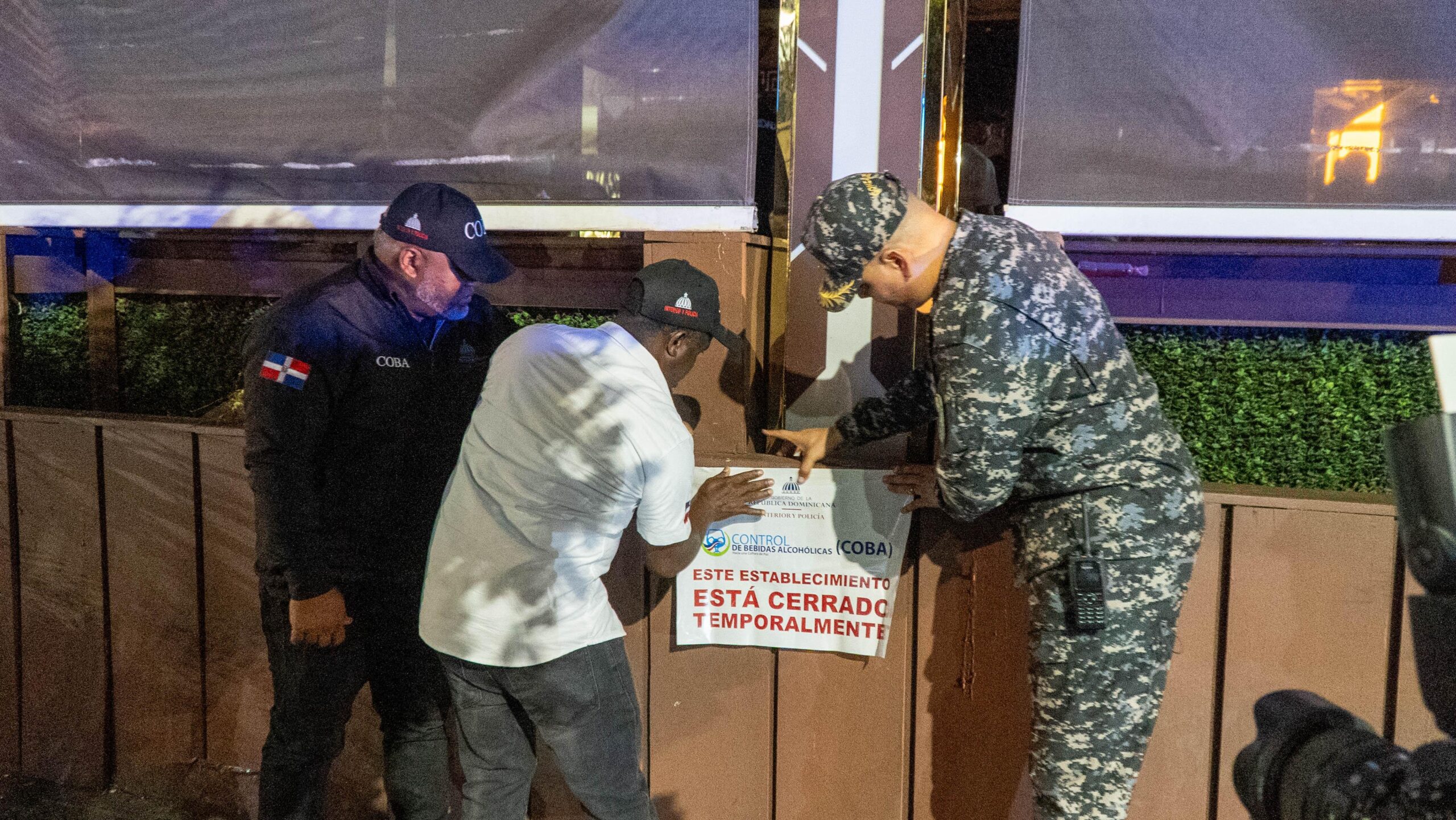 En Operación Garantía de Paz intervienen centros nocturnos del Distrito Nacional y Santo Domingo Oeste