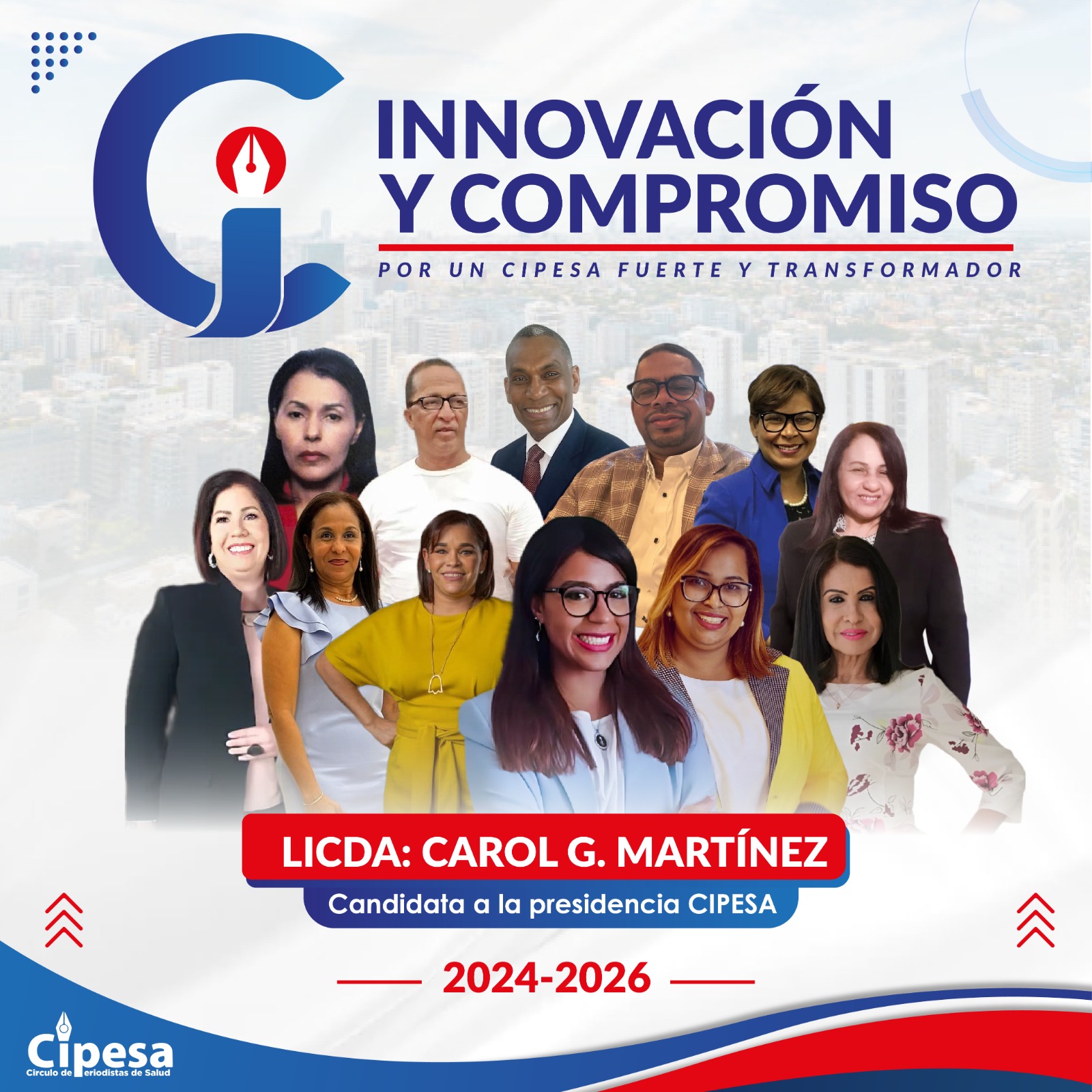 Plancha "Innovación y Compromiso" aboga por Cipesa Fuerte y Transformado