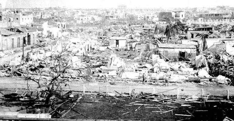 Se cumplen 94 años del ciclón de San Zenón