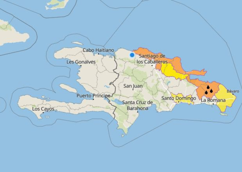 Lluvias seguirán en regiones del país debido a vaguada