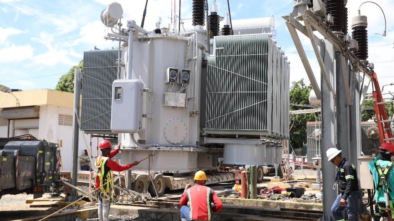 Edeeste anuncia la instalación de un nuevo transformador en la subestación de Yamasá