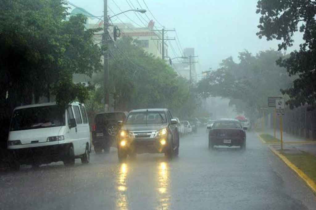 Lluvias en varias provincias del país por vaguada