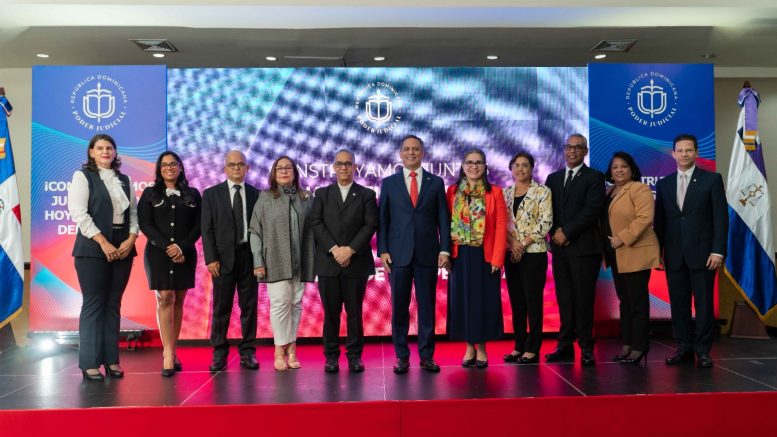 Departamentos judiciales de Montecristi, Puerto Plata y Santiago presentan avances en reducción del retardo judicial y acceso a la justicia