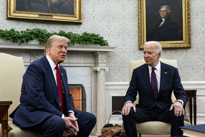 EEUU: Biden reitera ante Trump una «transición poder tranquila»