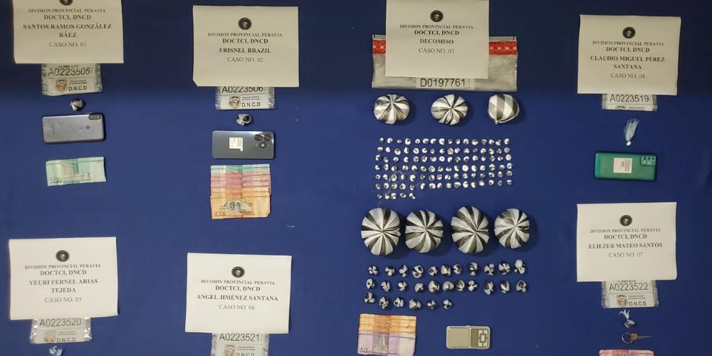 Disponen de 35 allanamientos y más de 300 operativos contra el micro tráfico; incautan 119,409 gramos