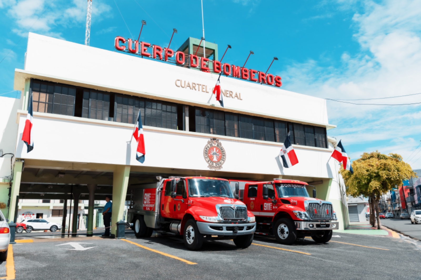 Cuerpo de Bomberos del Distrito Nacional asistió 6,063 emergencias en 2024