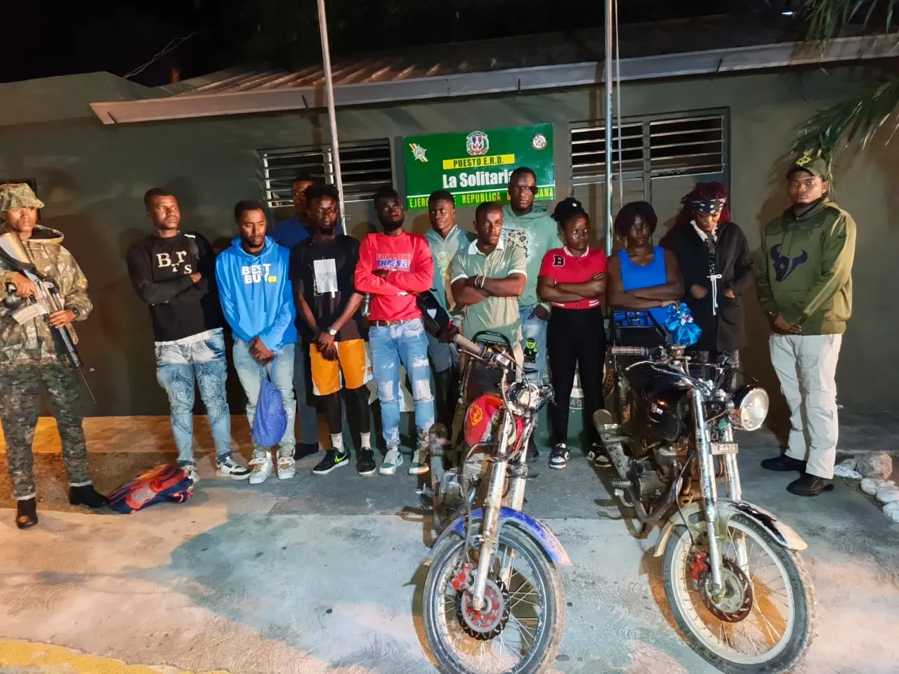 Ejército captura a 110 haitianos ilegales durante fin de semana