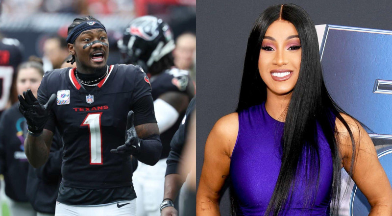 Stefon Diggs, jugador de la NFL, sería el nuevo amor de Cardi B
