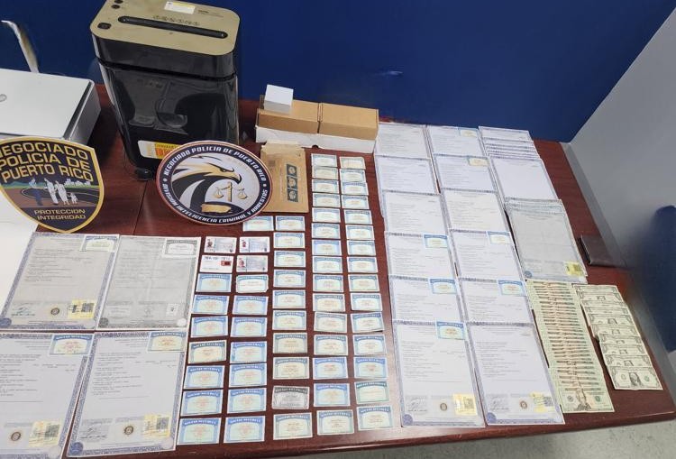 P. RICO: Arrestan dominicano tenía taller para imprimir documentos