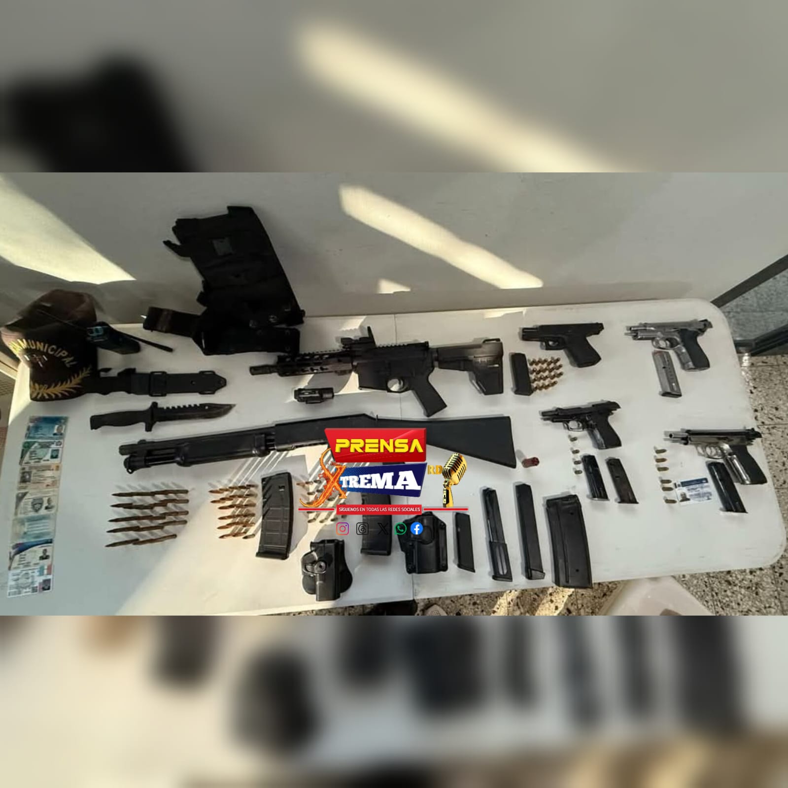Policía Nacional y Ministerio Público ejecutan órdenes de allanamientos en Nagua.
