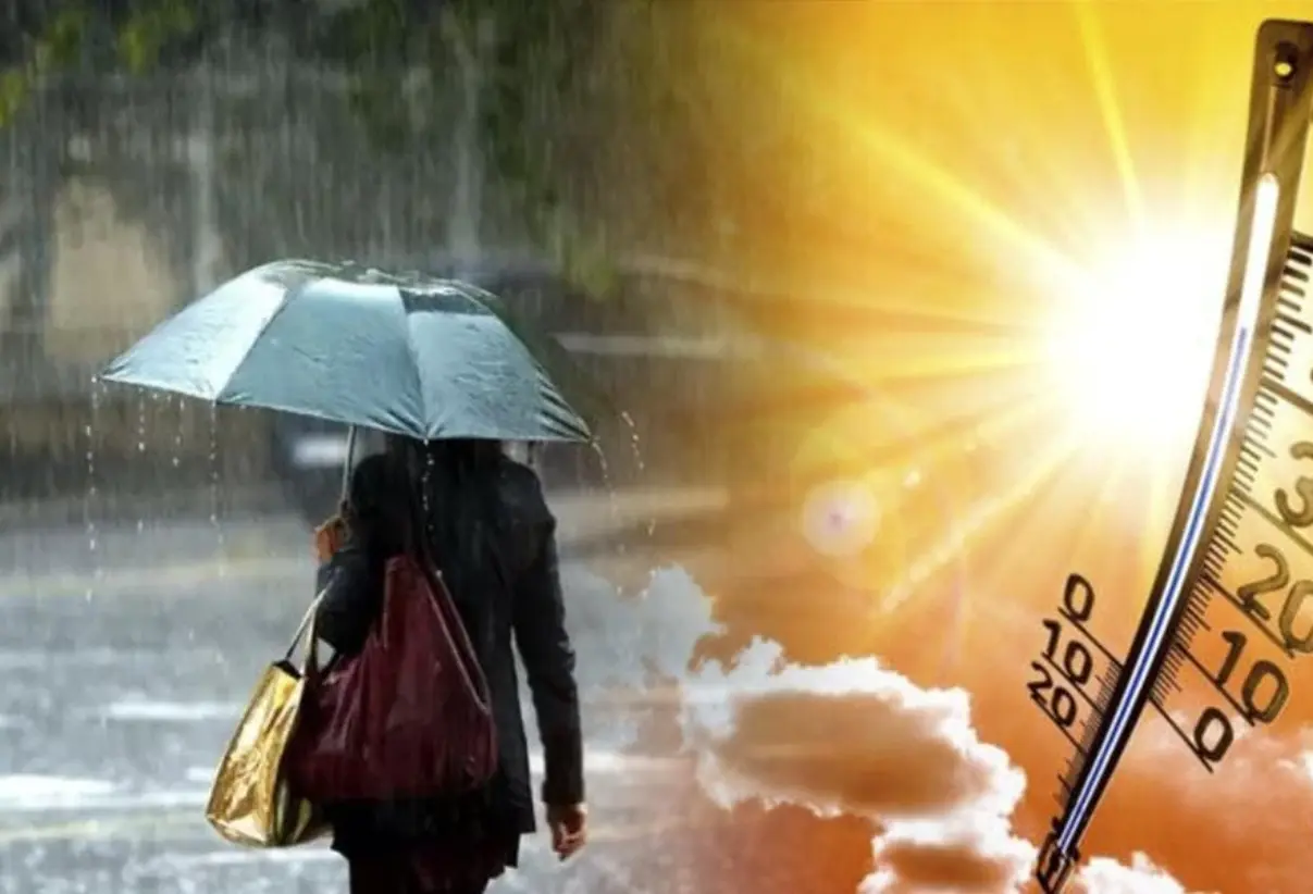 Escasas lluvias en el país este sábado