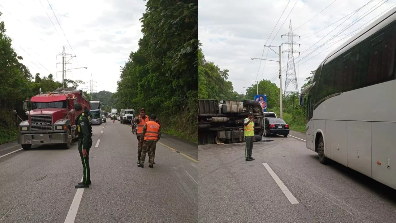 911 coordina asistencia en accidente de tránsito en Monseñor Nouel