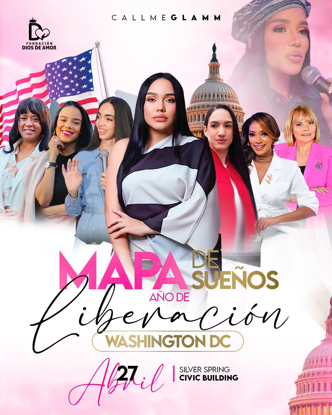 Mapa De Sueños by Call Me Glamm expande su impacto internacional y llega a Washington D.C.