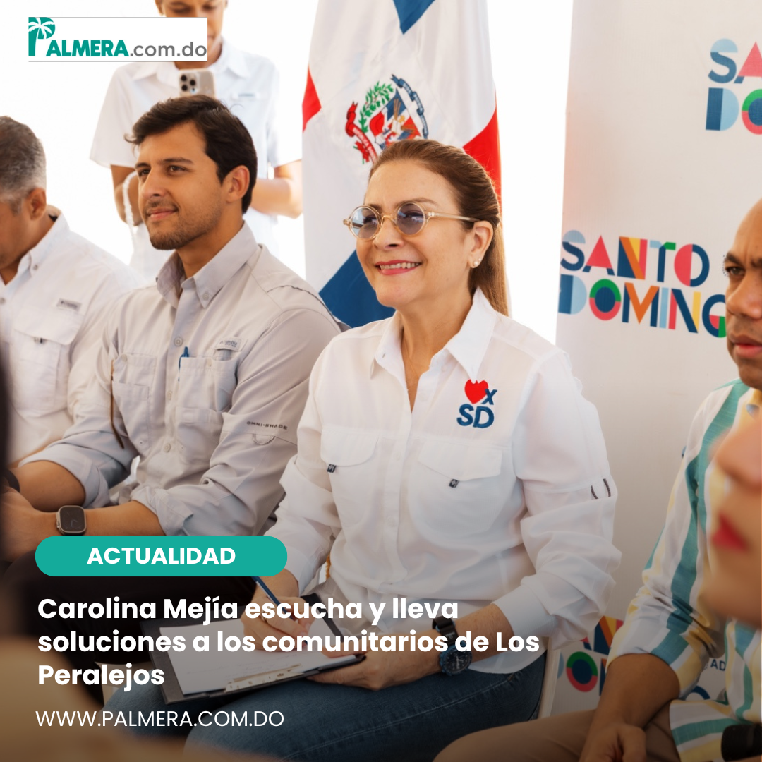 Carolina Mejía escucha y lleva soluciones a los comunitarios de Los Peralejos