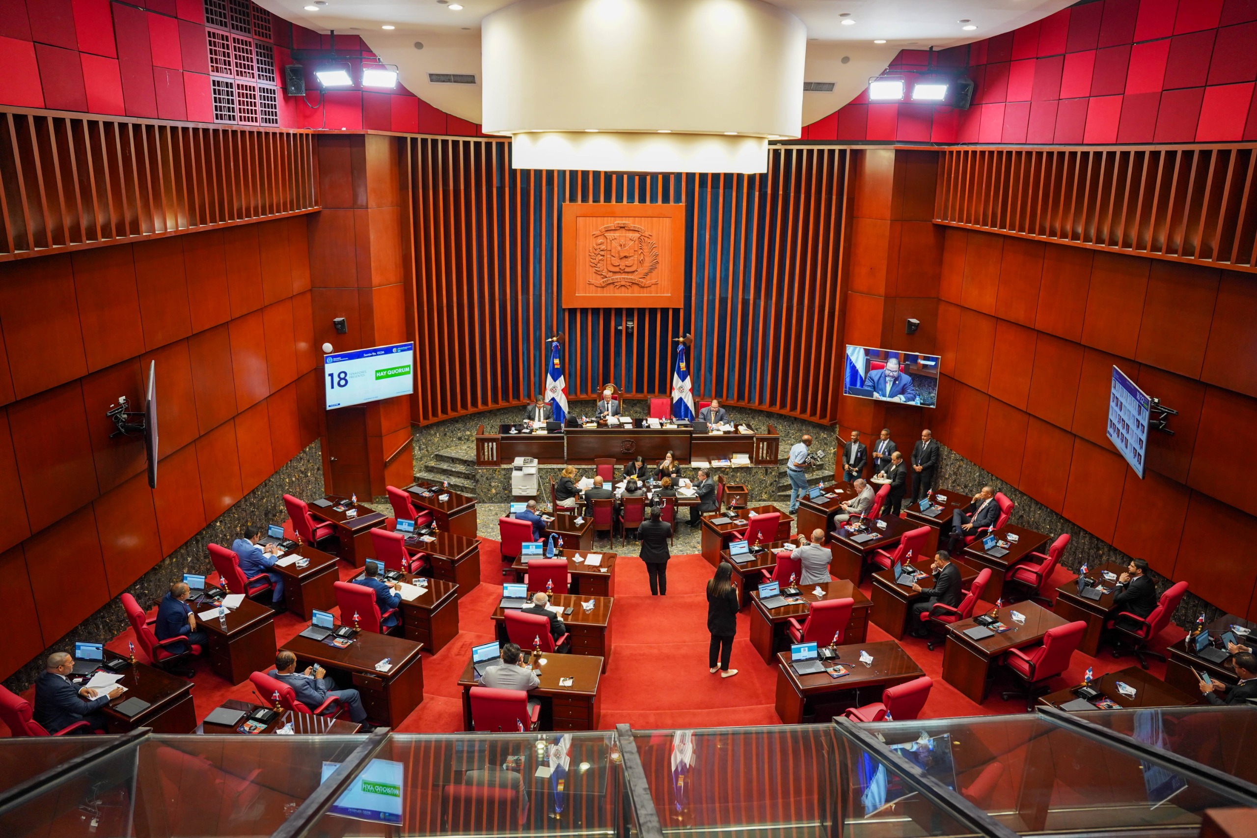 Pleno del Senado escuchará al presidente de la JCE y al director del INTRANT