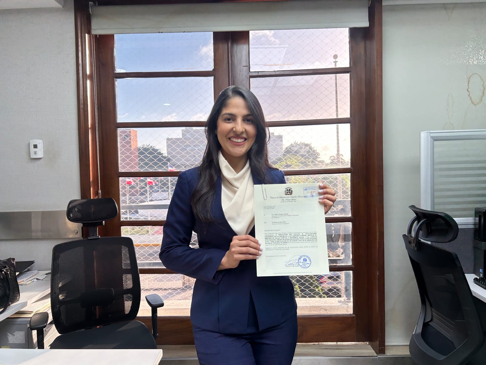 Diputada Daritza Zapata somete resolución para poner en funcionamiento un Centro CAID en Dajabón