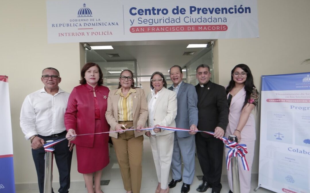 San Francisco de Macorís ya cuenta con centro de Prevención y Seguridad Ciudadana