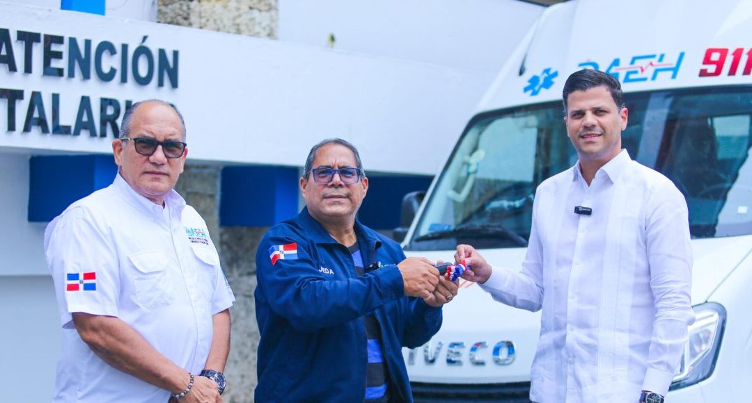Escuela Entrenamiento Policial Gaspar Hernández recibe ambulancia