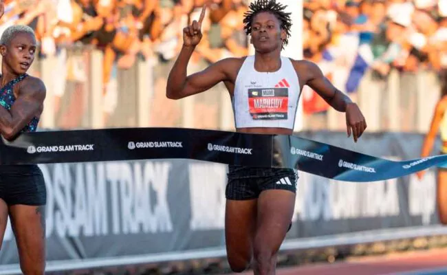 Marileidy Paulino domina los 200 metros en el Grand Slam Track