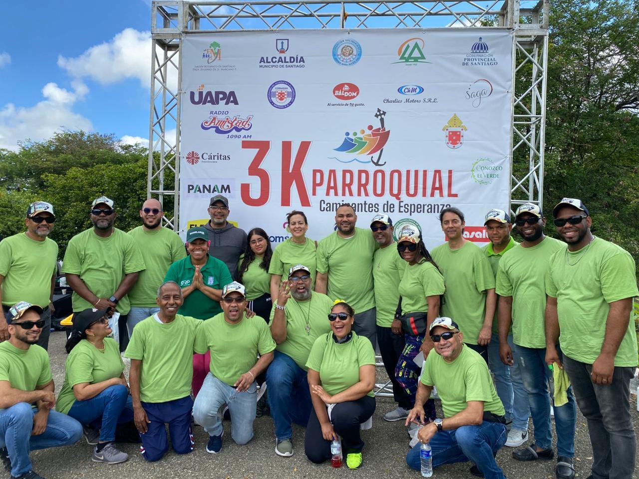 3K Parroquial, bajo el lema “Caminante de Esperanza”, con el objetivo de recaudar fondos para la emisora Radio Amistad.