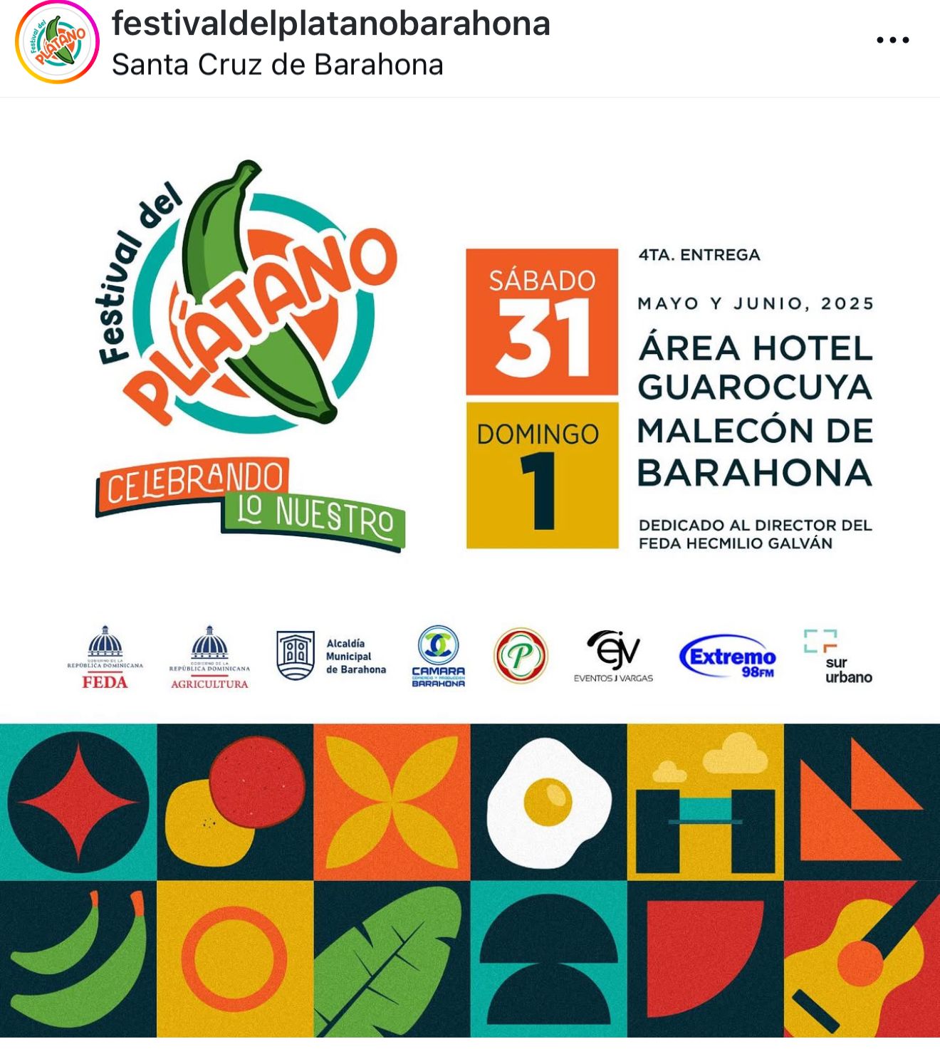 Dedicaran a Hecmilio Galván cuarta versión del Festival del Plátano en Barahona