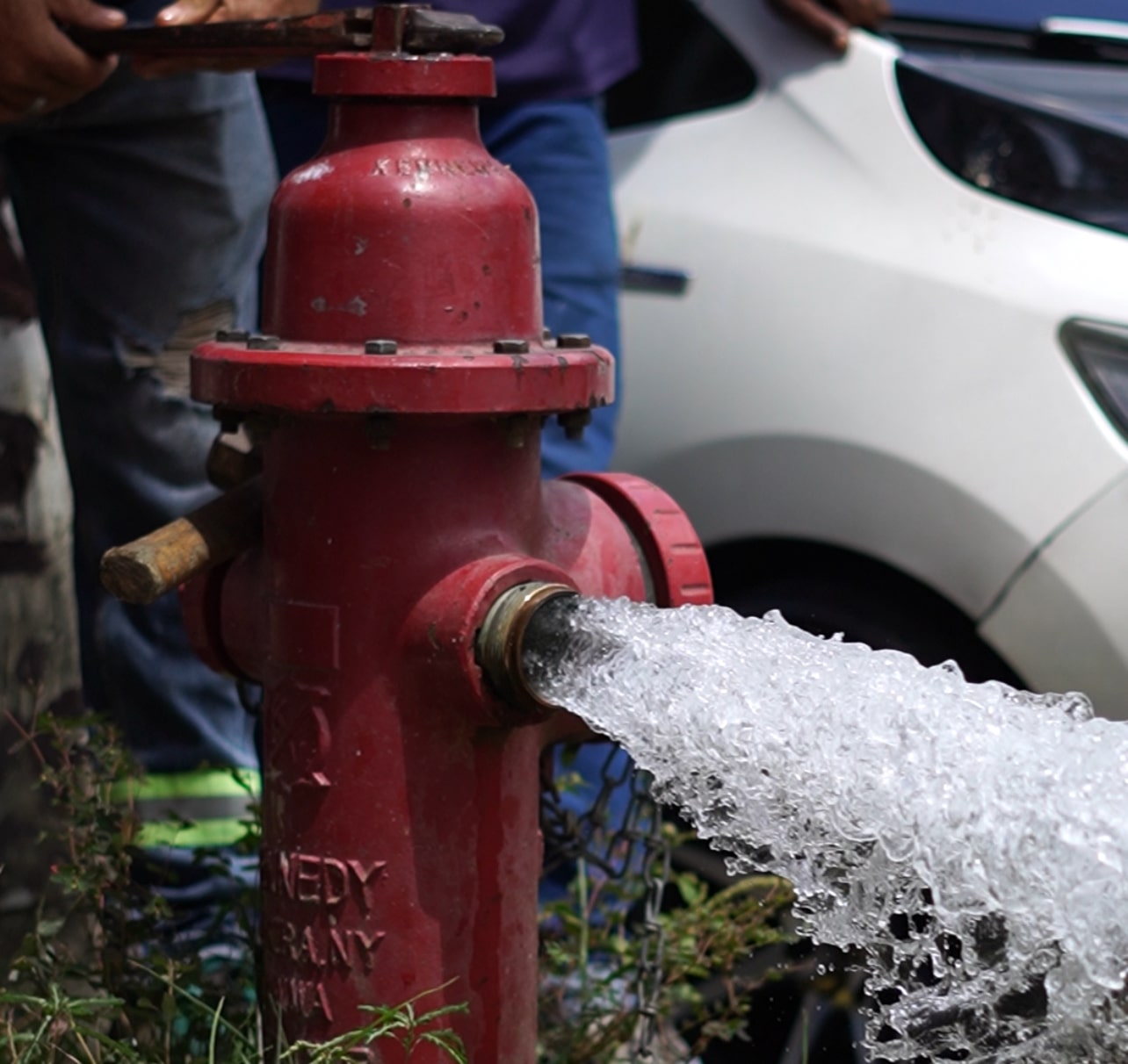 CAASD concluye trabajos en el KM 8 para optimizar servicio de agua