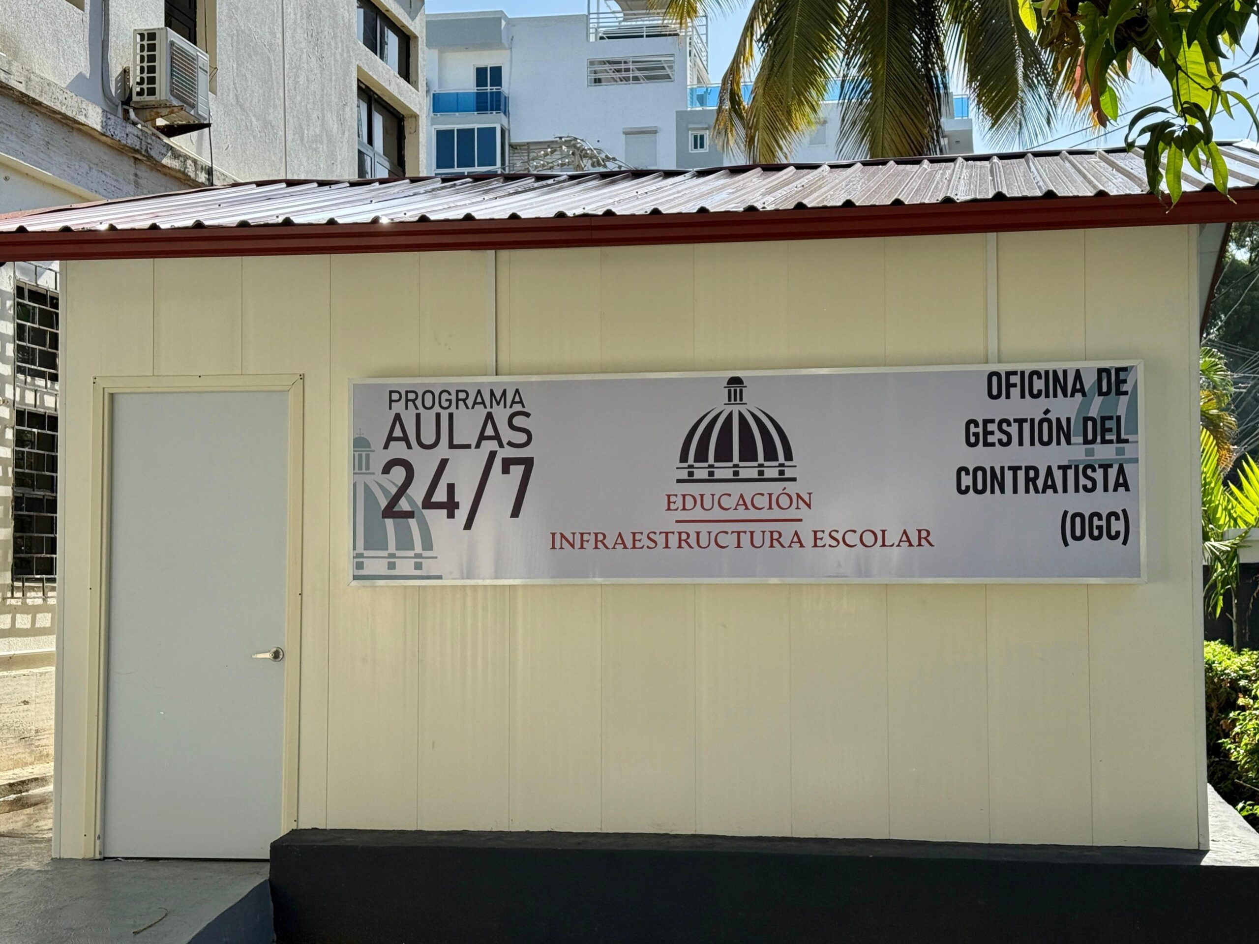 Infraestructura Escolar apertura Oficina de Gestión del Contratista para agilizar procesos de obras en el Plan “Aulas 24/7”