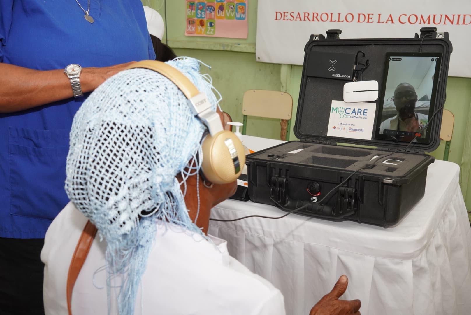 Desarrollo de la Comunidad lleva jornada asistencial con telemedicina al municipio Comendador