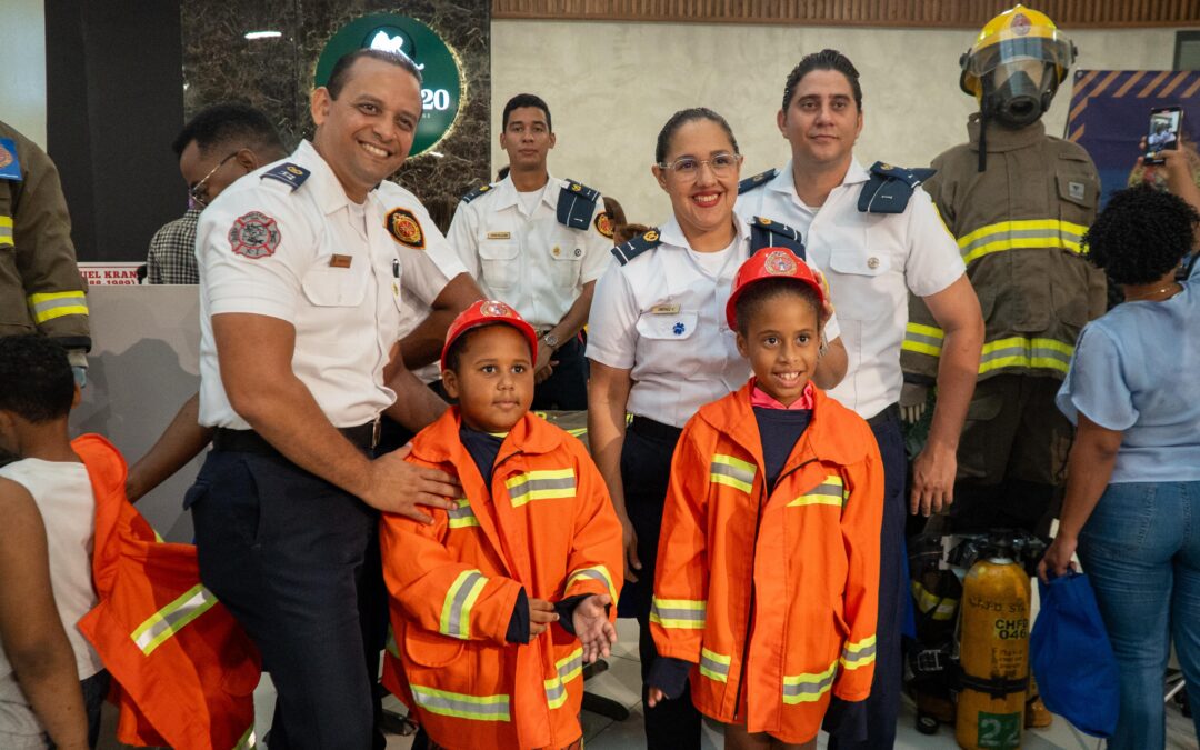 Ministerio de Interior y Policía respalda jornada “Verano 2025” del Cuerpo de Bomberos del Distrito Nacional