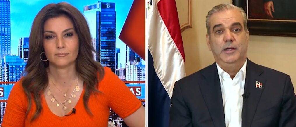 Abinader destaca política de reciprocidad económica con Estados Unidos en entrevista con Fox News