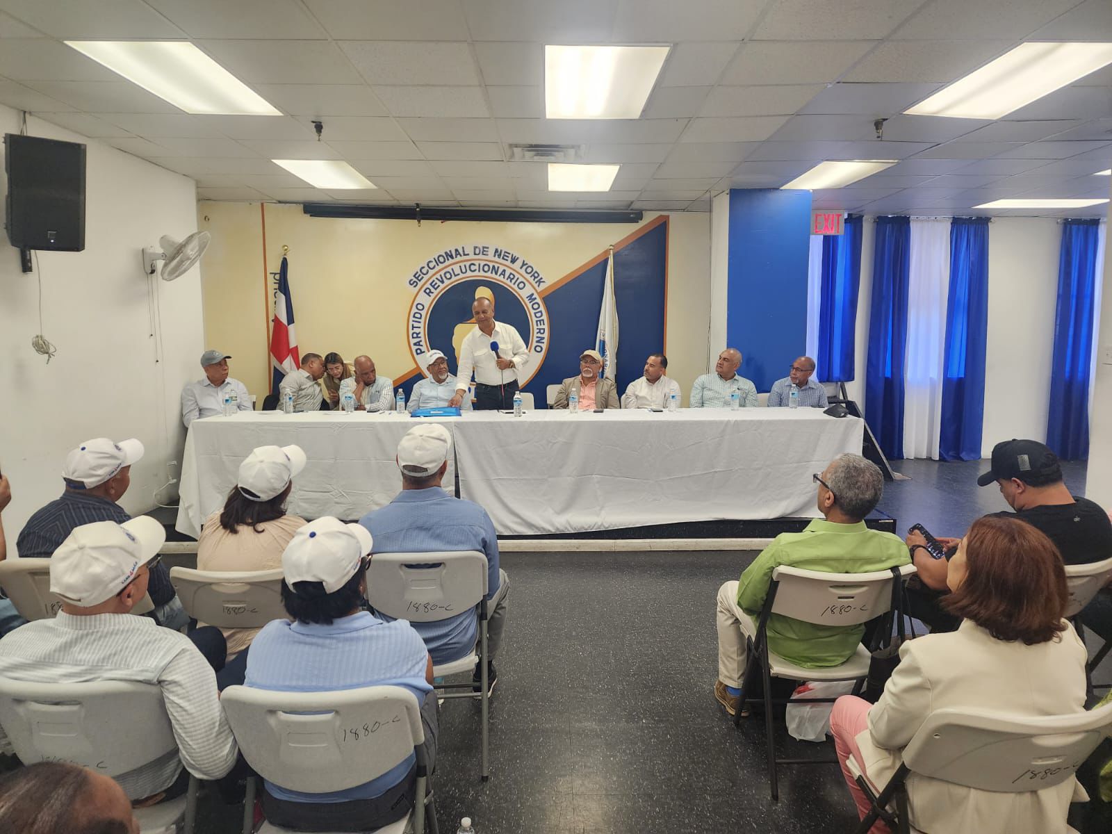 Frente Agropecuario de NY realiza masivo encuentro para recibir al presidente del Frente Agropecuario Nacional Eulalio Ramírez