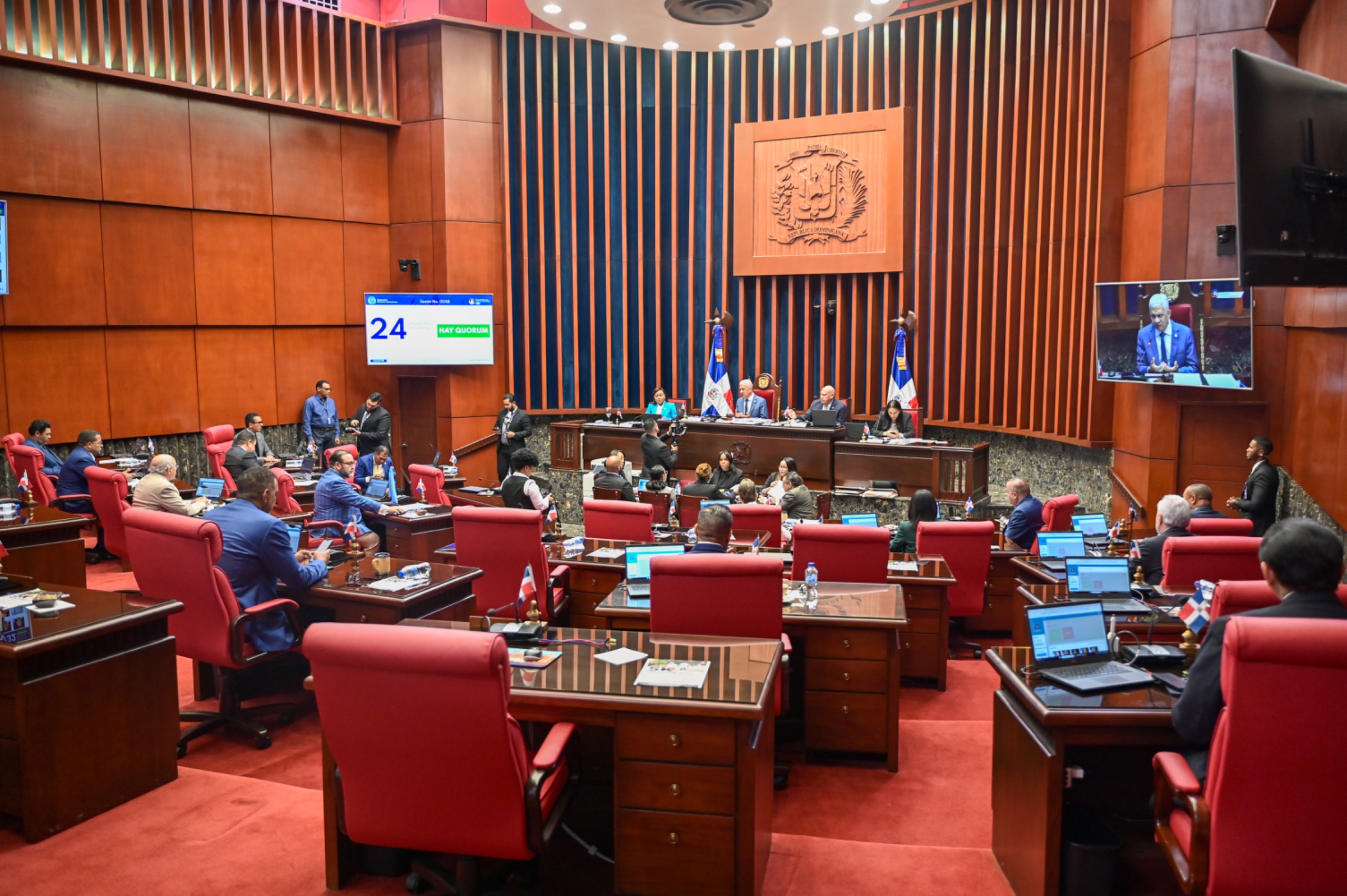 Senado aprobó en primera lectura las modificaciones a la Ley 16-92, que aprueba el Código de Trabajo