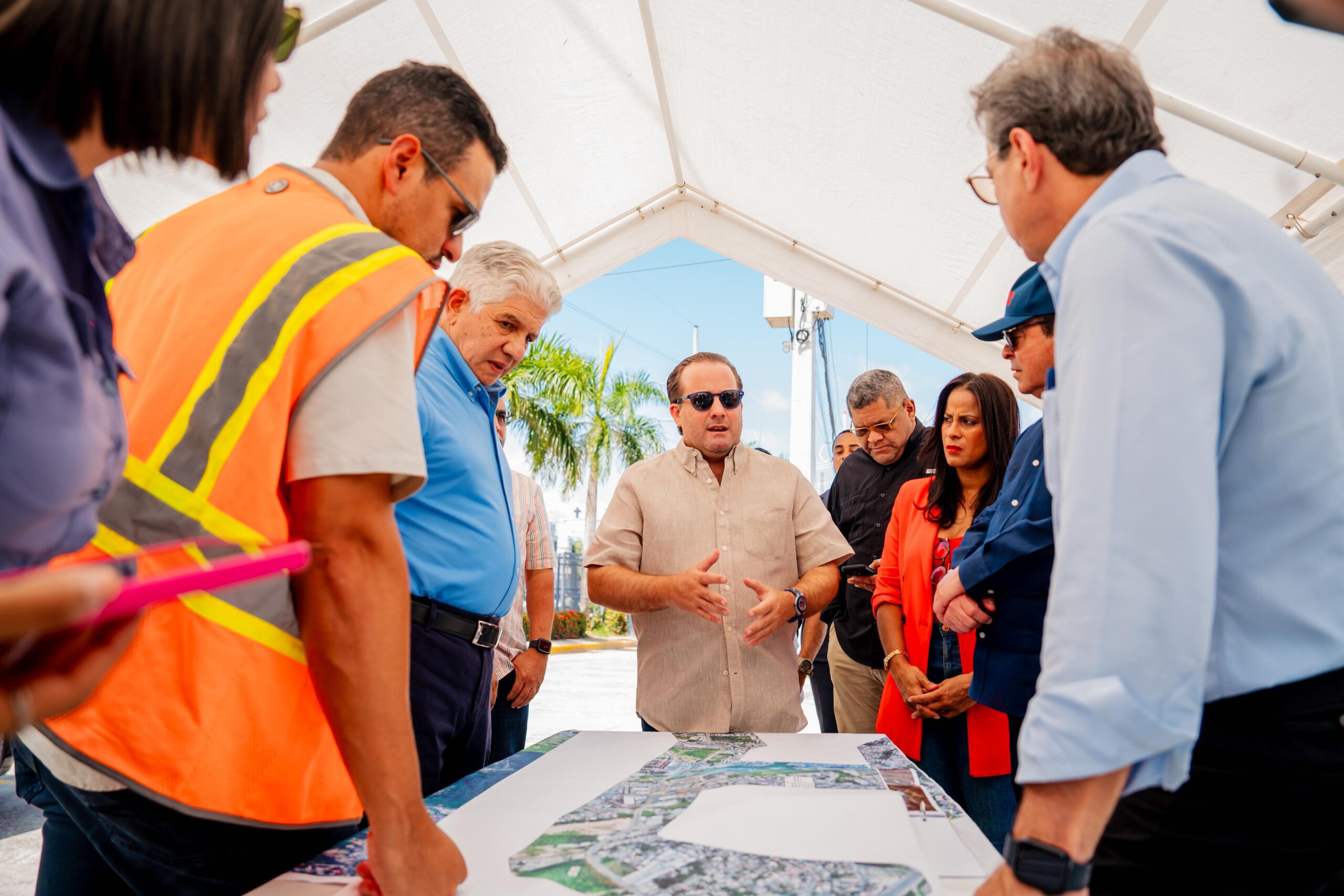 Gobierno presentará detalles del proyecto vial en el entorno del Jardín Botánico; Paliza y Estrella supervisan el área