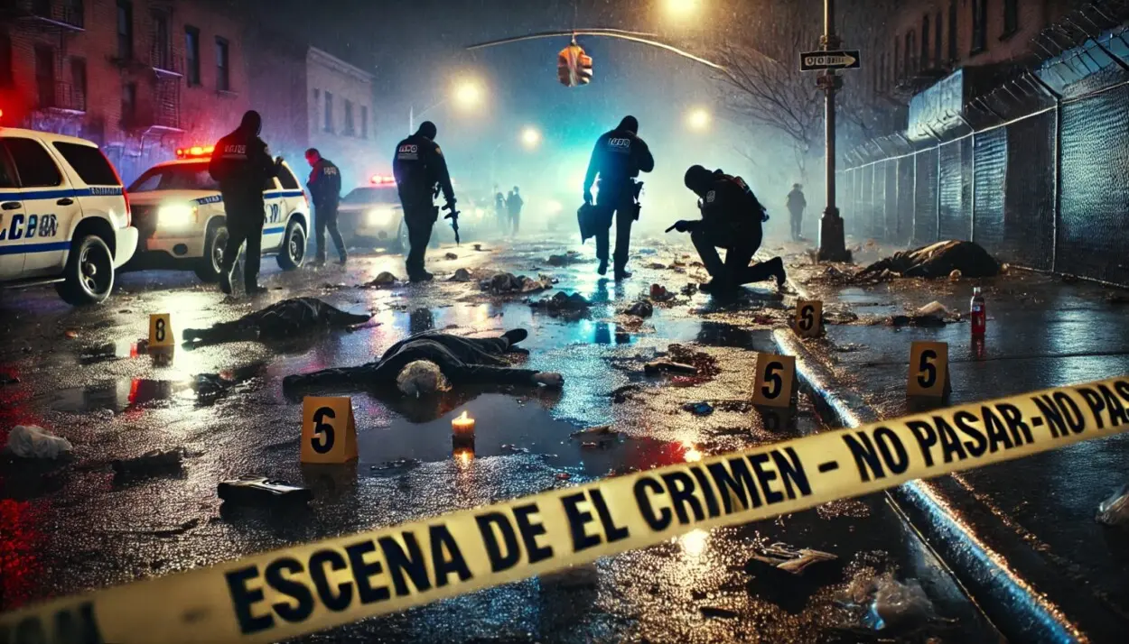 Hombre muere acribillado tras discusión en autopista Duarte; hallan drogas y municiones en la escena