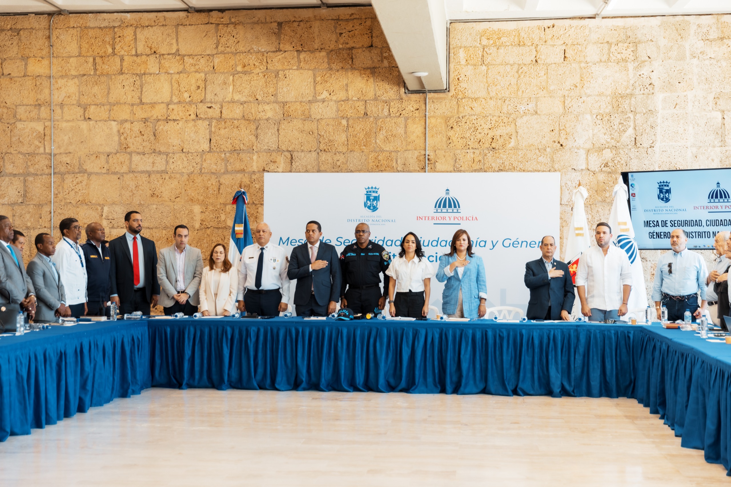 Alcaldía del DN, Interior y Policía y Fiscalía continúan con Mesa de Seguridad, Ciudadanía y Género en la capital
