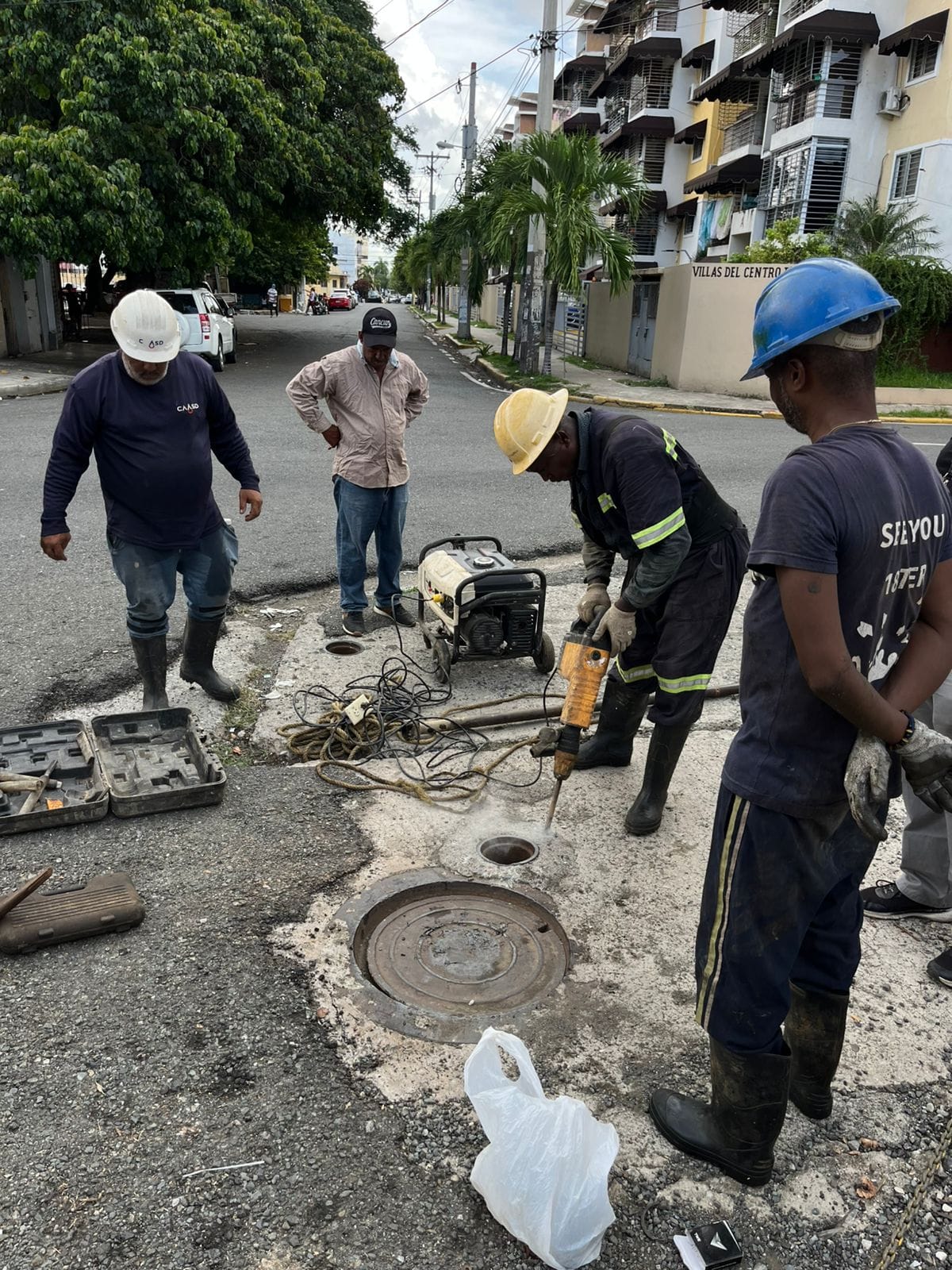 CAASD trabaja para solucionar avería que limita suministro de agua en algunos sectores de la capital