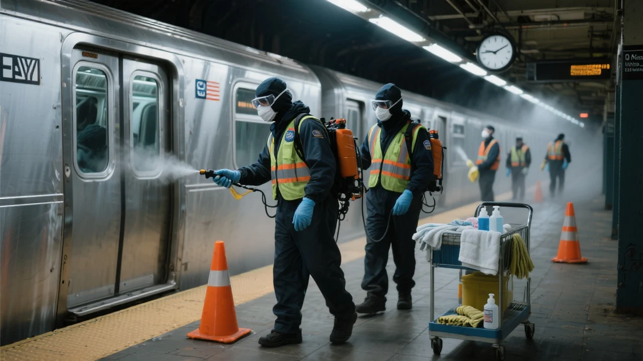 NYC recupera US$3 millones en salarios atrasados para limpiadores del Metro durante la pandemia