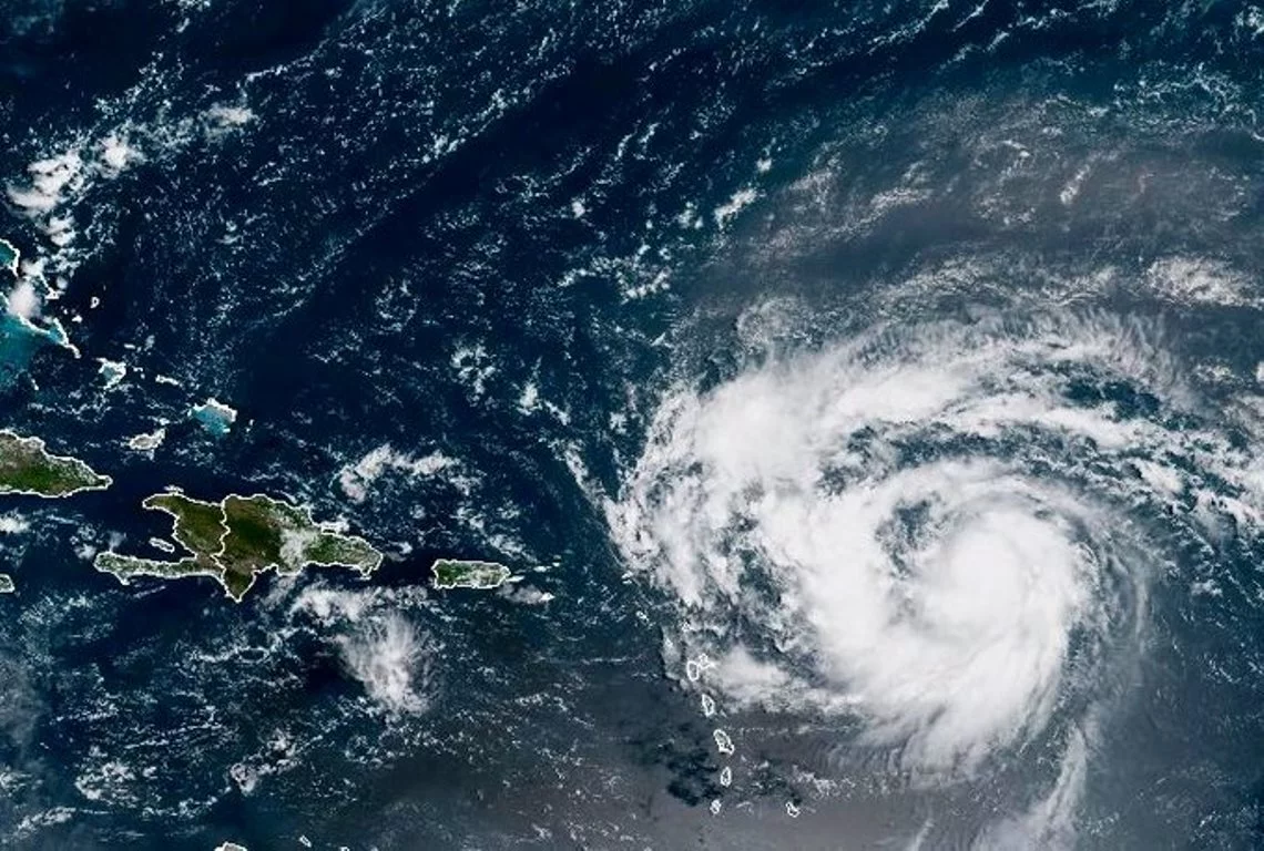 INDOMET mantiene avisos meteorológicos pese al alejamiento del huracán Erin