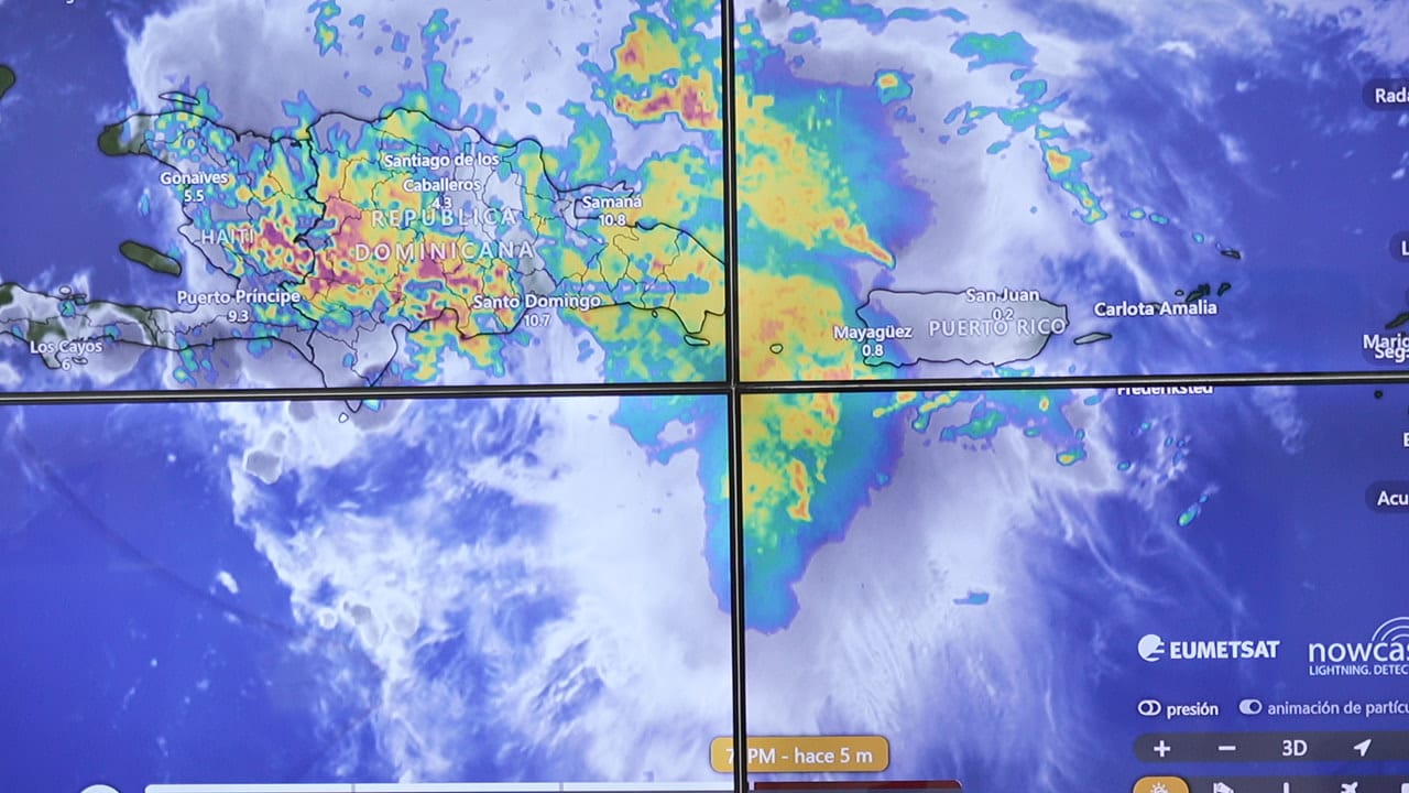 Onda tropical provocó lluvias intensas y puso en alerta a 18 provincias del país