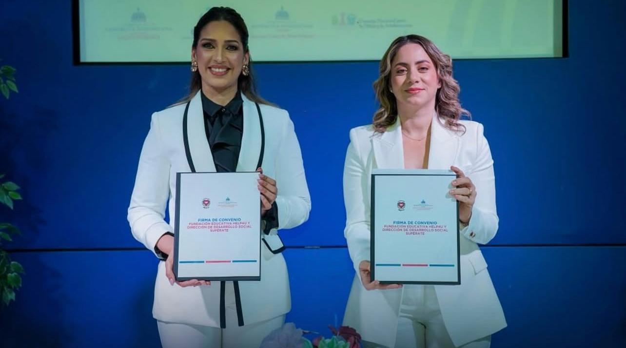 Fundación y Supérate brindan apoyo educativo a niños huérfanos por tragedia del Jet Set