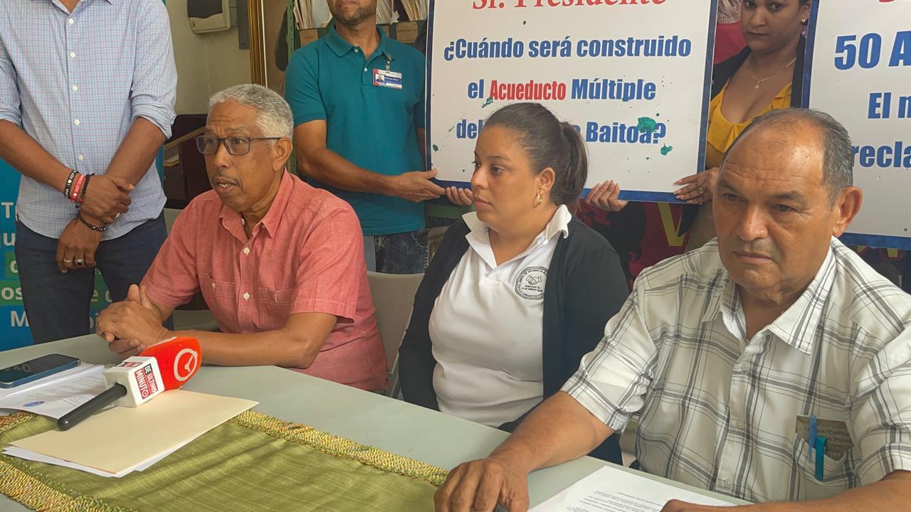 Tres años después del primer picazo, acueducto de Baitoa sigue sin iniciar: comunidad exige respuestas
