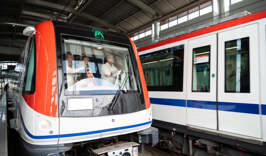 Abinader encabeza prueba dinámica en nueva línea del Metro de Los Alcarrizos