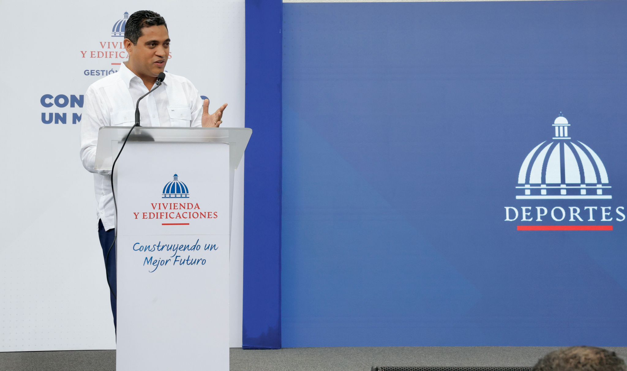 Raquel Peña y ministro Bonilla entregan Pabellón de Halterofilia Dr. José Joaquín Puello en el Parque del Este.