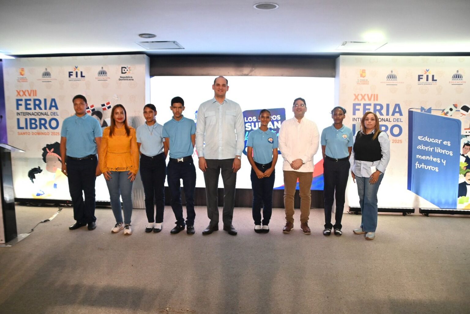 INABIE promueve lectura y nutrición como pilares del bienestar estudiantil en la Feria del Libro 2025