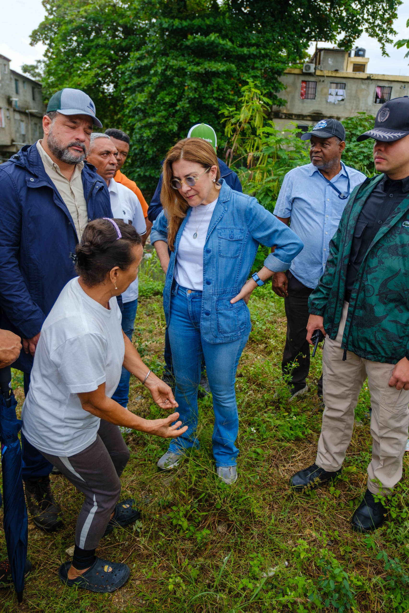 Carolina y ministro de Medio Ambiente realizan recorrido para verificar trabajos de mitigación en el Distrito Nacional
