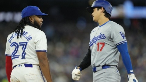 Shohei Ohtani y Vladimir Guerrero Jr. encabezan la lista de los mejores bateadores de la Serie Mundial 2025.