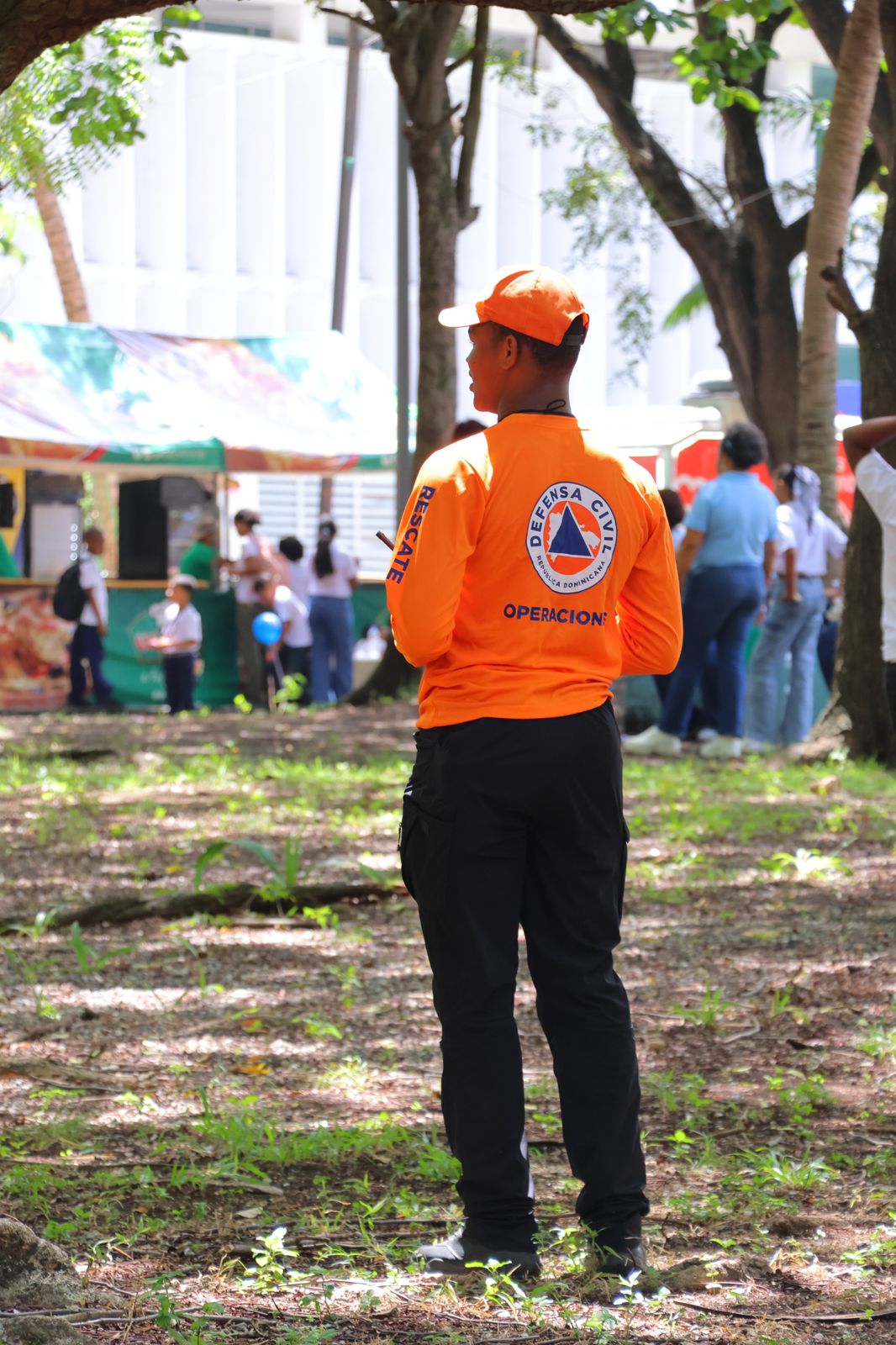 Defensa Civil brinda cientos de asistencias en la Feria Internacional del Libro 2025